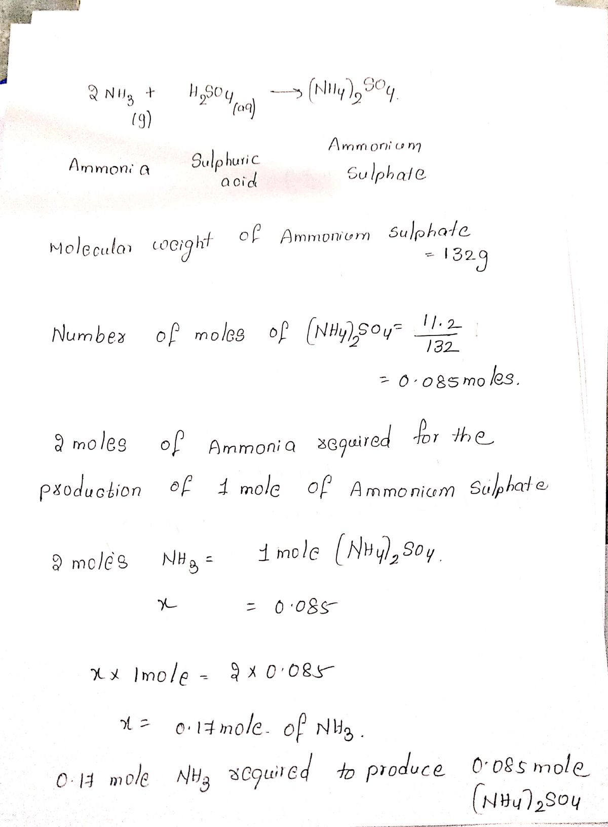 Chemistry homework question answer, step 1, image 1